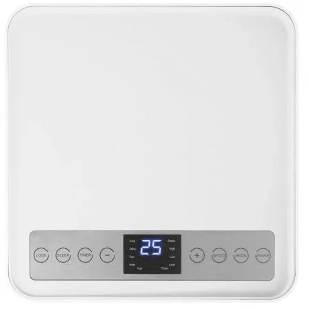 Orbegozo ADR 97 Aire Acondicionado Portátil 2250 Frigorías Bomba de Calor R290 Deshumidificador 61 L/día Temporizador 24h Mando Ruedas Clase A