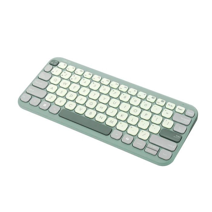 Asus Marshmallow KW100 Teclado Inalámbrico Verde QWERTY Español