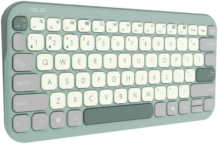 ASUS Marshmallow Keyboard KW100 Verde QWERTY Español