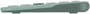 ASUS Marshmallow Keyboard KW100 Verde QWERTY Español