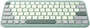 ASUS Marshmallow Keyboard KW100 Verde QWERTY Español