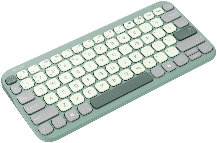 ASUS Marshmallow Keyboard KW100 Verde QWERTY Español