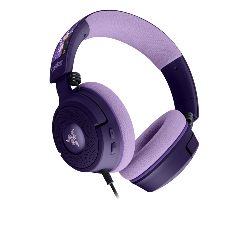 Razer Kraken V4 X – Espeon & Umbreon Edition Auriculares Alámbrico USB Type-C / Type-A Púrpura, Negro