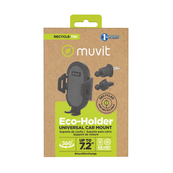 Soporte para Coche Muvit Negro 7"