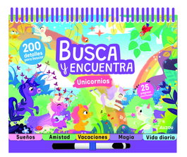 Espiral. Busca y encuentra unicornios, Marie Fargeot - AUZOU EDITIONS
