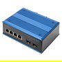 Digitus 4+2P Industrial Gigabit Ethernet PoE Switch No Administrado, 4 Puertos Gigabit Ethernet RJ-45, 2 Puertos SFP