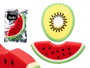 Berilo Esponja de Baño Frutas Surtidas Pack de 24