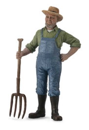 Collecta Granjero L 88666 A natural World of miniature Réplica pintada a mano con detalle y alta calidad para mayores de 3 años