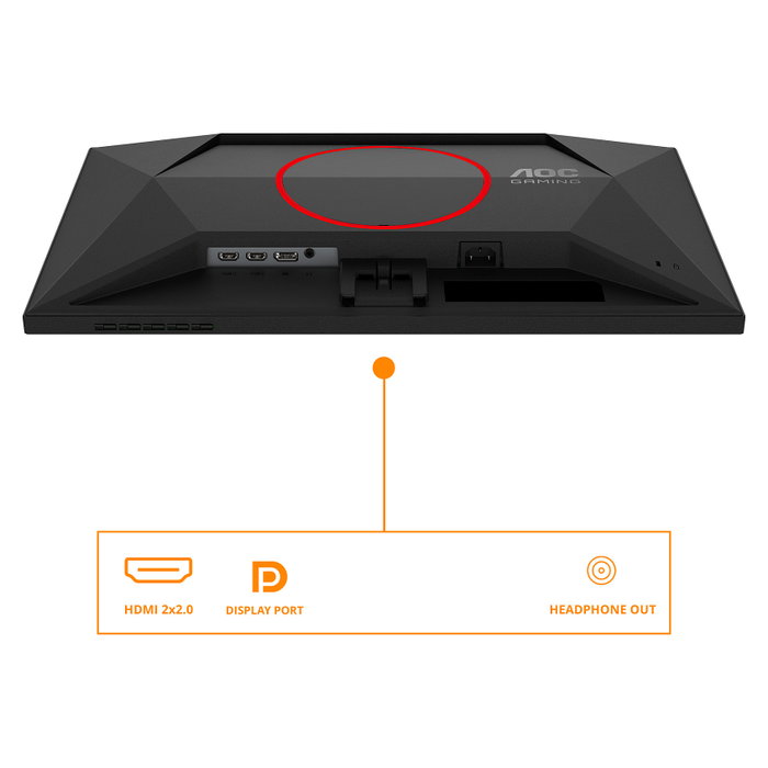 AOC 24G4ZRE Gaming 23.8 pulg. Full HD Fast IPS 260Hz HDR10