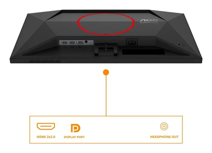 AOC 24G4ZRE Monitor Gaming 23.8'' Fast IPS 260Hz Full HD