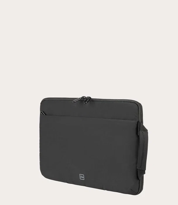 Tucano Sandy Funda para Portátil de 35,6 cm (14") Negro, Plástico Reciclado, Asa de Transporte, Resistente a Rayones y Polvo