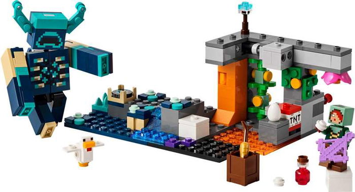 LEGO Minecraft El Encuentro con el Custodio Juego de Construcción 238 Piezas