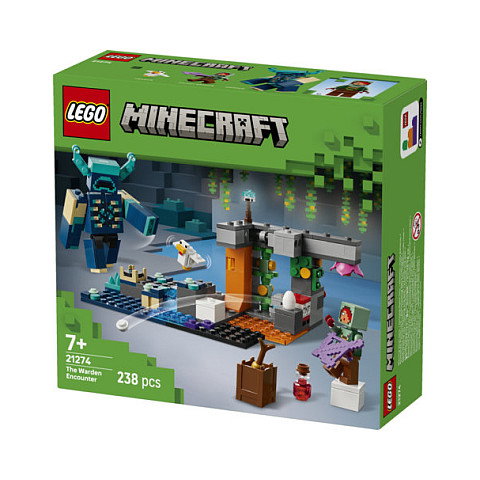 LEGO Minecraft El Encuentro con el Custodio, 238 piezas