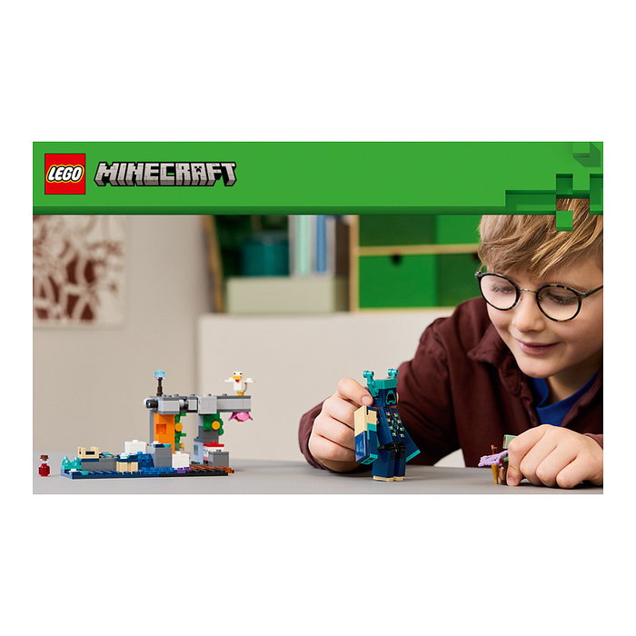 LEGO Minecraft El Encuentro con el Custodio, 238 piezas