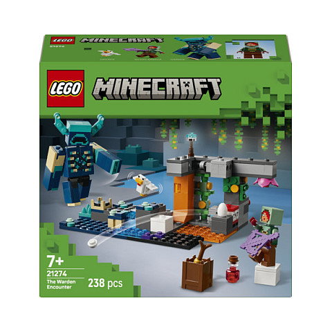 LEGO Minecraft El Encuentro con el Custodio, 238 piezas