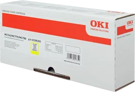 OKI MC760 Tóner Amarillo Original