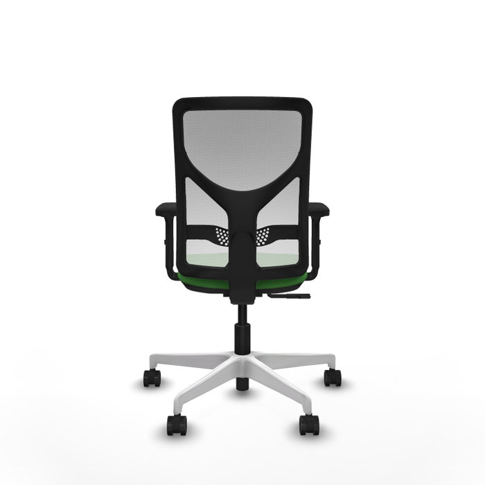 PIQUERAS Y CRESPO Silla de oficina Motilla con mecanismo Sincro, Verde y Blanco PIQUERAS Y CRESPO Silla de oficina Motilla con mecanismo Sincro, Verde y Blanco