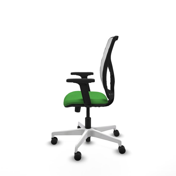PIQUERAS Y CRESPO Silla de oficina Motilla con mecanismo Sincro, Verde y Blanco PIQUERAS Y CRESPO Silla de oficina Motilla con mecanismo Sincro, Verde y Blanco