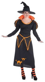 Creaciones Llopis Disfraz Adulto Bruja Carol Talla L