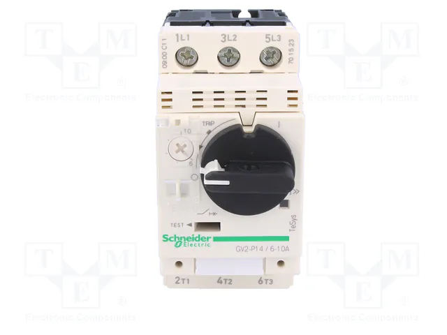 SCHNEIDER ELECTRIC GV2P14 Interruptor Motorizado 3kW 230÷690VAC SCHNEIDER ELECTRIC GV2P14 Interruptor Motorizado 3kW 230÷690VAC