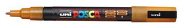 POSCA Marcador PC-3ML Punta Cónica 0,9 - 1,3 mm Naranja Purpurina