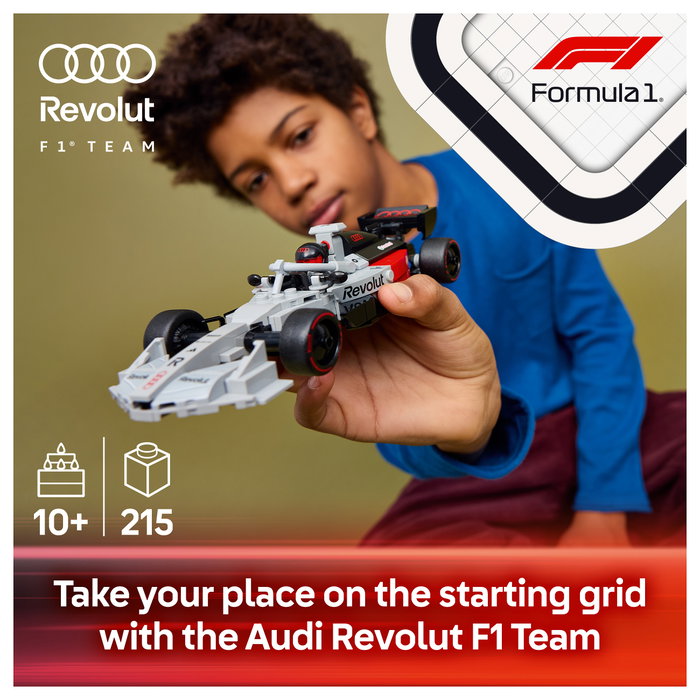 LEGO Speed Champions Audi Revolut F1 Team R26 Coche de carreras 77259
