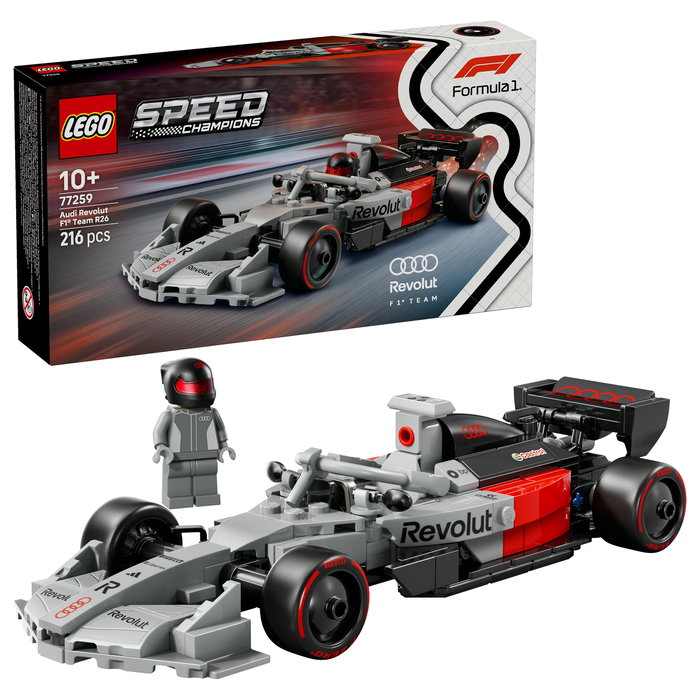LEGO Speed Champions Audi Revolut F1 Team R26 Coche de carreras 77259