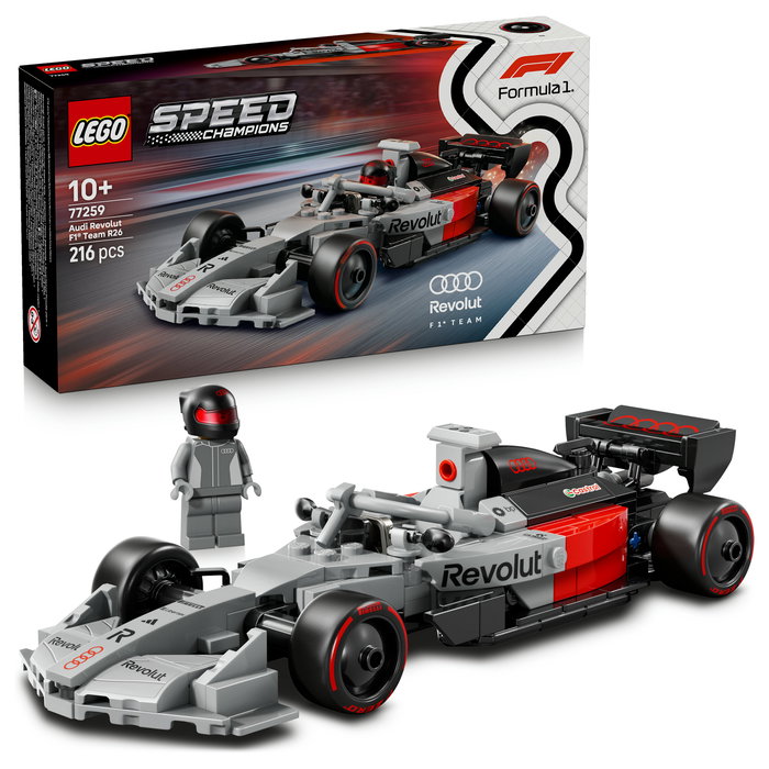 LEGO Speed Champions Audi Revolut F1 Team R26 Coche de carreras 77259