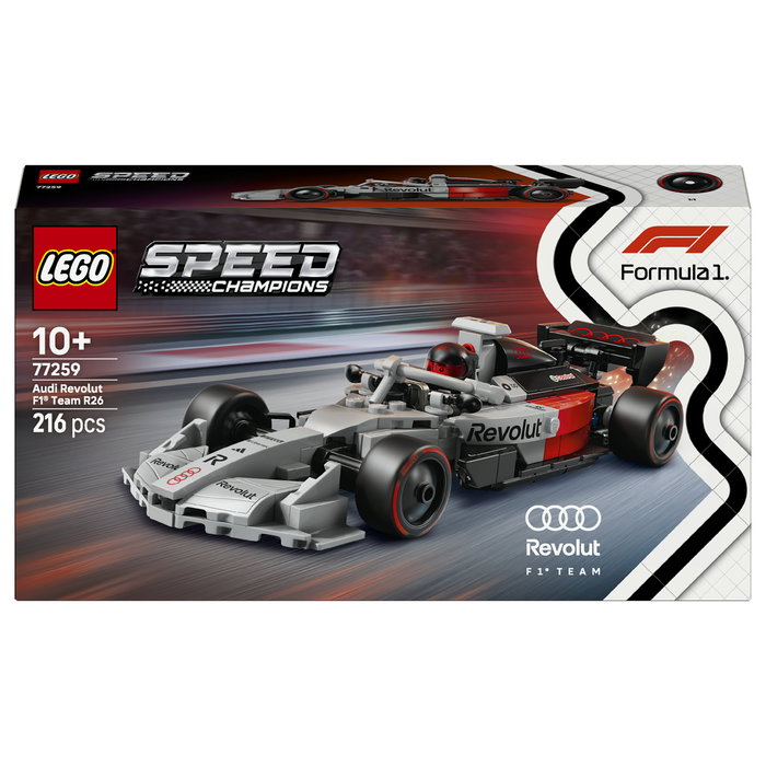 LEGO Speed Champions Audi Revolut F1 Team R26 Coche de carreras 77259