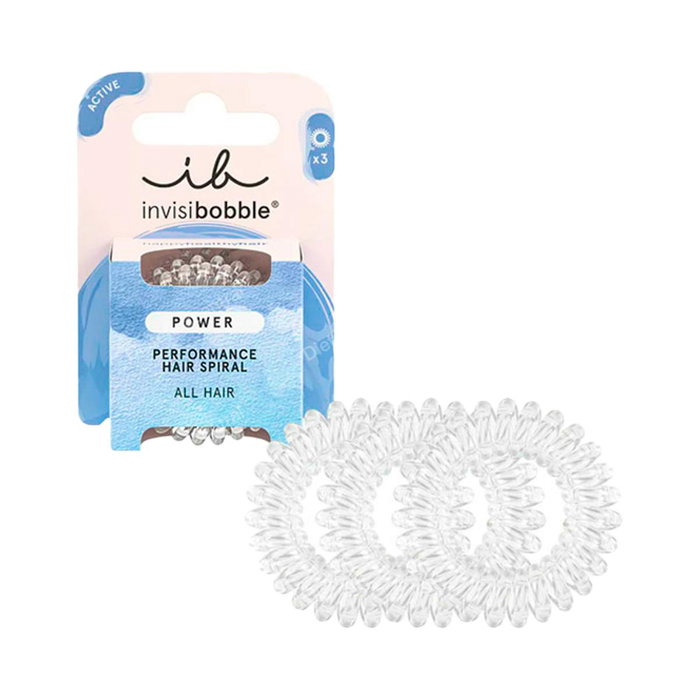 Invisibobble Power Crystal Clear 3 unidades