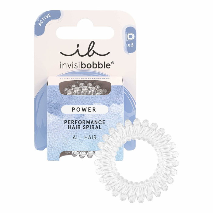 Invisibobble Power Crystal Clear 3 unidades