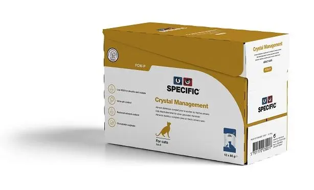 Dechra Specific FCW-P Crystal Management 12x85g Pouch