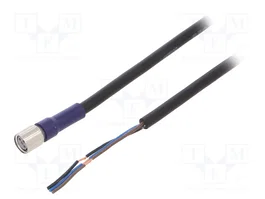 OMRON Cable para sensores XS3, M8 hembra, recto, 5m