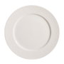 Ixia Juego de 6 Platos Llanos de Porcelana Blanca 27 x 27 x 2,30 cm