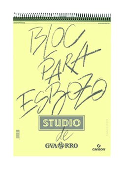 Canson Bloc Para Esbozo Studio A5 Espiral 50H 90gr Microperforado Blanco Amarfilado Canson Bloc Para Esbozo Studio A5 Espiral 50H 90gr Microperforado Blanco Amarfilado