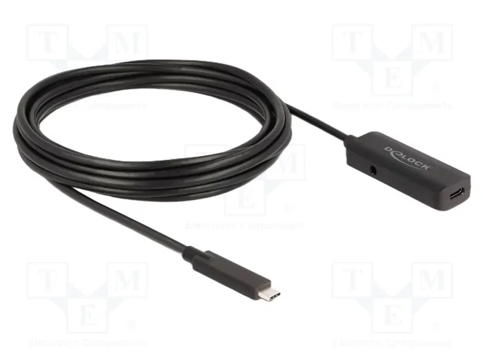 DeLOCK Cable de extensión USB activo USB Type-C™ 5 m 10 Gbps DeLOCK Cable de extensión USB activo USB Type-C™ 5 m 10 Gbps