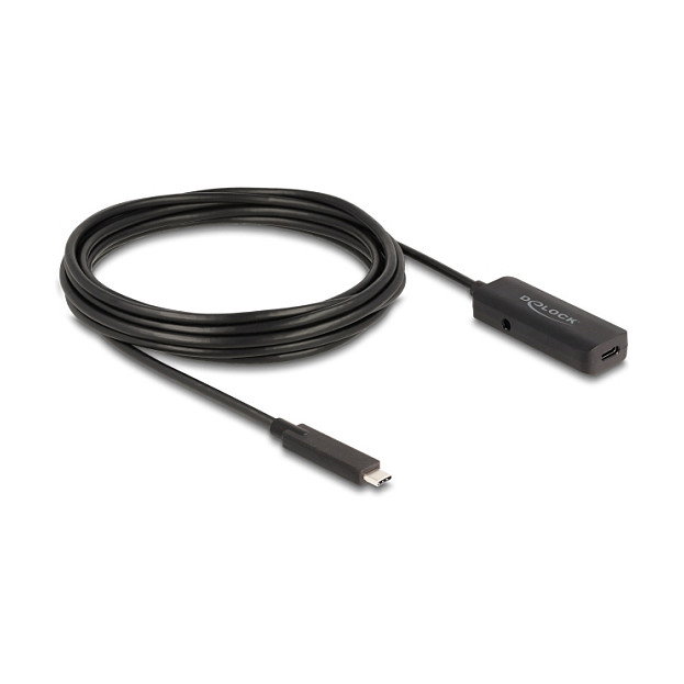 DeLOCK Cable de extensión USB activo USB Type-C™ 5 m 10 Gbps DeLOCK Cable de extensión USB activo USB Type-C™ 5 m 10 Gbps