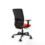 PIQUERAS Y CRESPO Silla de oficina Haches Naranja oscuro y Negro