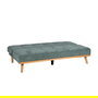 Sofá-Cama Verde Metal-Madera Salón 178 X 94 X 86 cm