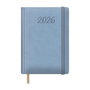 Dohe Samba Agenda Anual 2026 Tapa Polipiel Azul Claro