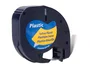 Q-connect Cinta para máquina Letratag 12 mm x 4 m negro-hiperamarillo