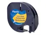 Q-connect Cinta para máquina Letratag 12 mm x 4 m negro-hiperamarillo