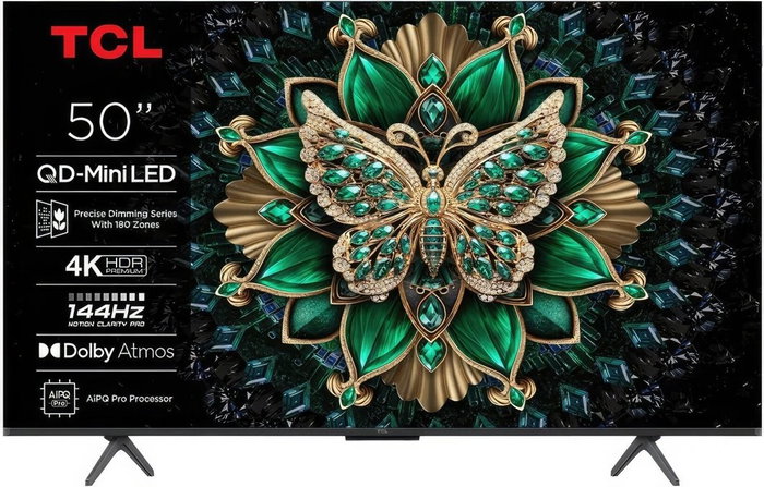 TCL 50C69K 50 pulgadas QD-MiniLED 4K UHD GoogleTV 144Hz TCL 50C69K 50 pulgadas QD-MiniLED 4K UHD GoogleTV 144Hz