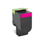 Lexmark 80C2SME Cartucho de tóner Magenta