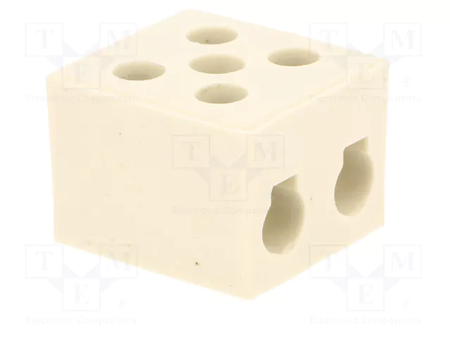 BM GROUP Bloque de bornas de alimentación de 4 polos, 450V, natural BM GROUP Bloque de bornas de alimentación de 4 polos, 450V, natural