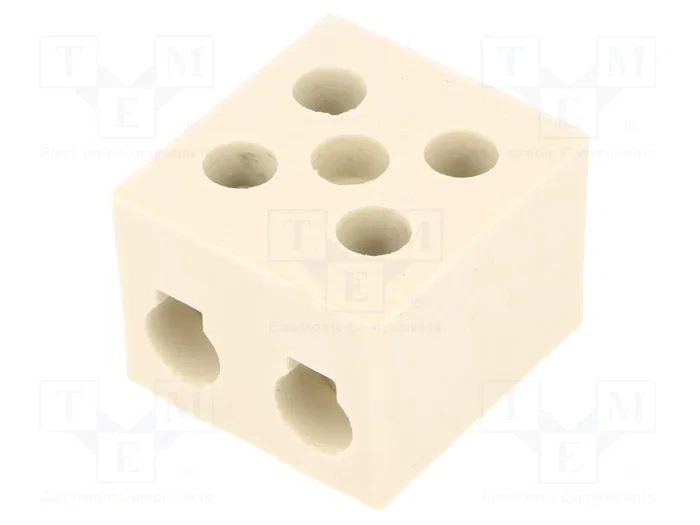 BM GROUP Bloque de bornas de alimentación de 4 polos, 450V, natural BM GROUP Bloque de bornas de alimentación de 4 polos, 450V, natural