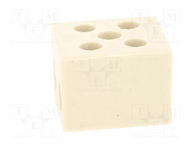 BM GROUP Bloque de bornas de alimentación de 4 polos, 450V, natural BM GROUP Bloque de bornas de alimentación de 4 polos, 450V, natural