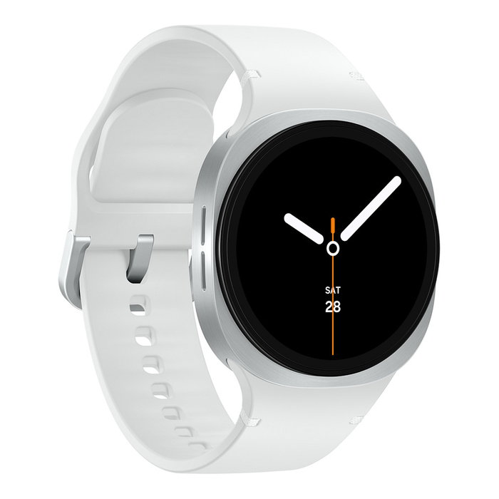 Samsung Galaxy Watch 8 LTE SM-L325 40 mm Plata - Reloj Inteligente con Pantalla AMOLED 1.3", 32 GB, GPS, 4G, Wear OS, Resistencia al Agua 5 ATM, Monitor de Frecuencia Cardiaca