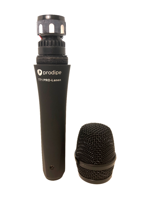 Micrófono Dinámico Profesional para Vocalistas Prodipe Tt1Pro sin Interruptor