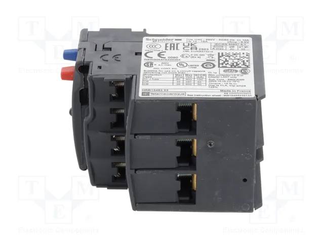 SCHNEIDER ELECTRIC LRD21 Relé térmico TeSys D 12÷18A